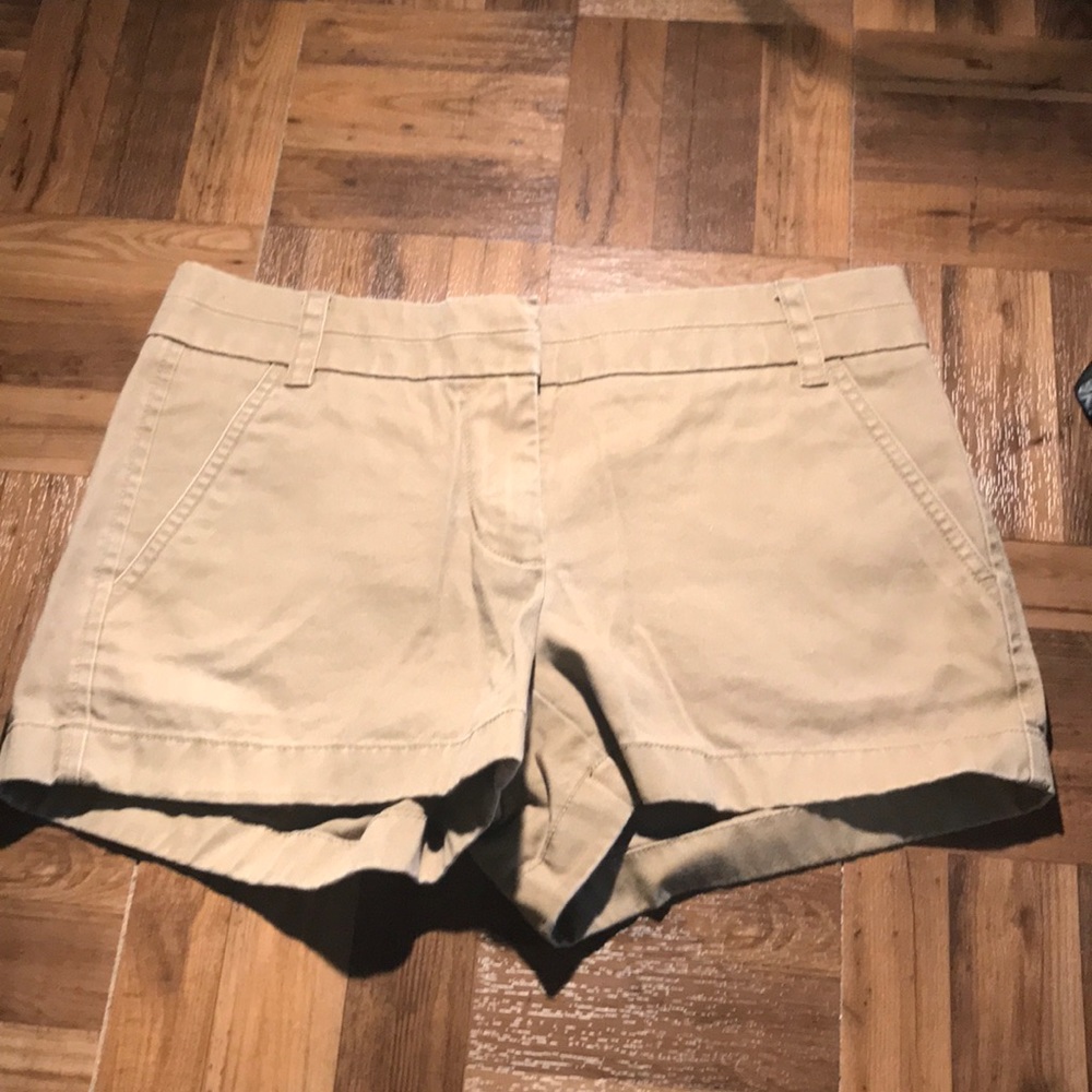 J.crew chino khaki shorts